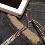 Levi's with repair kit