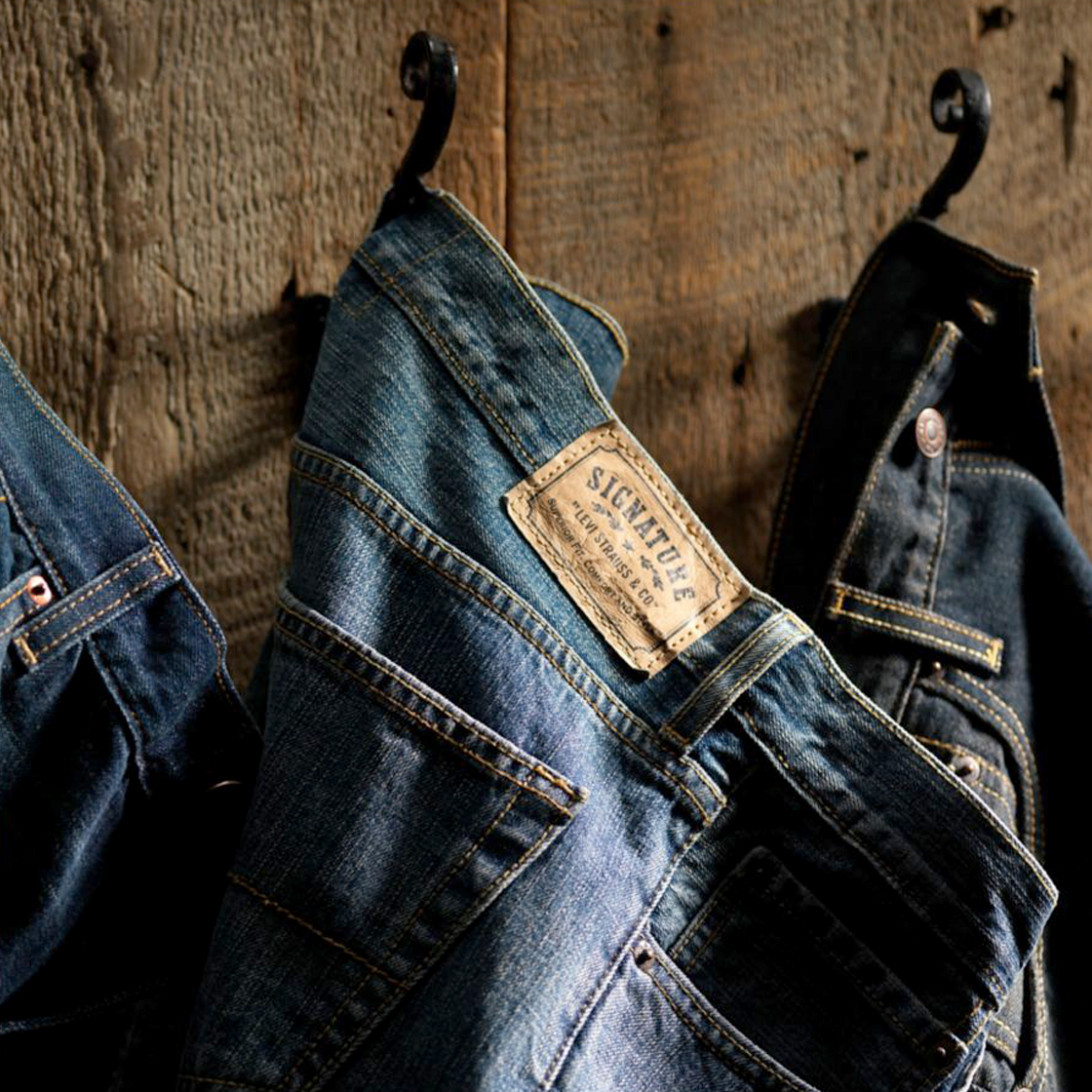 authentics signature jeans by levi strauss