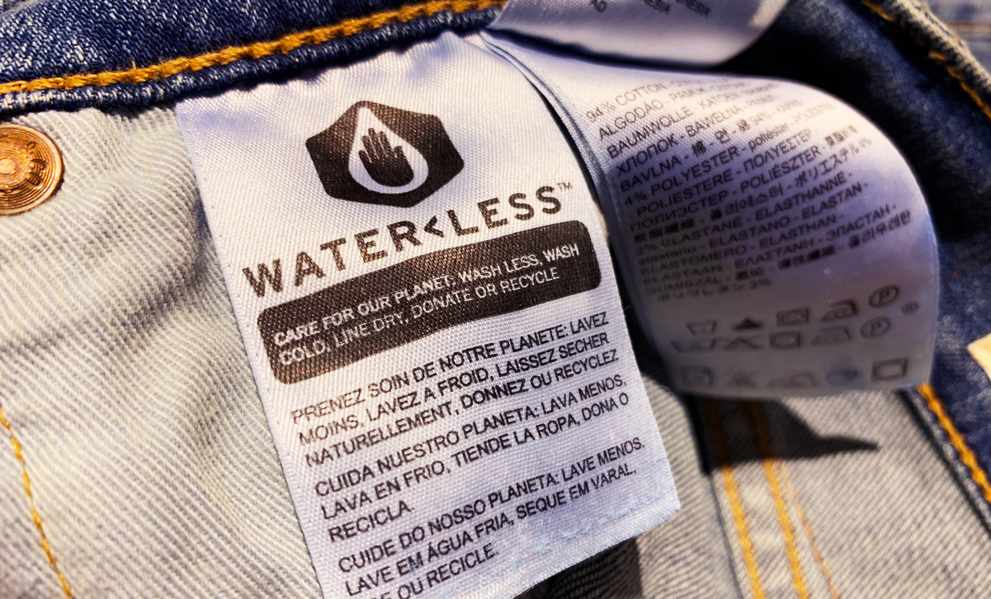 Water Less Tag