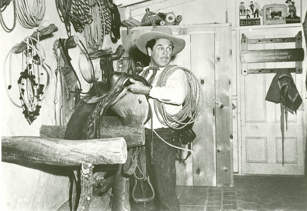 Hollywood westerns and Levi's