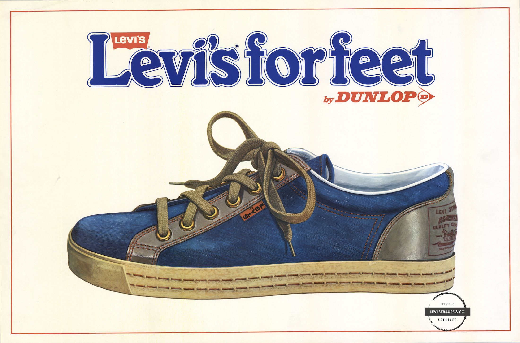 Levi's for Feet ad